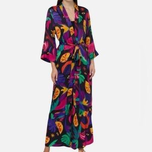 NWT FARM Rio ‘Mystic Jungle’ Wrap Kimono